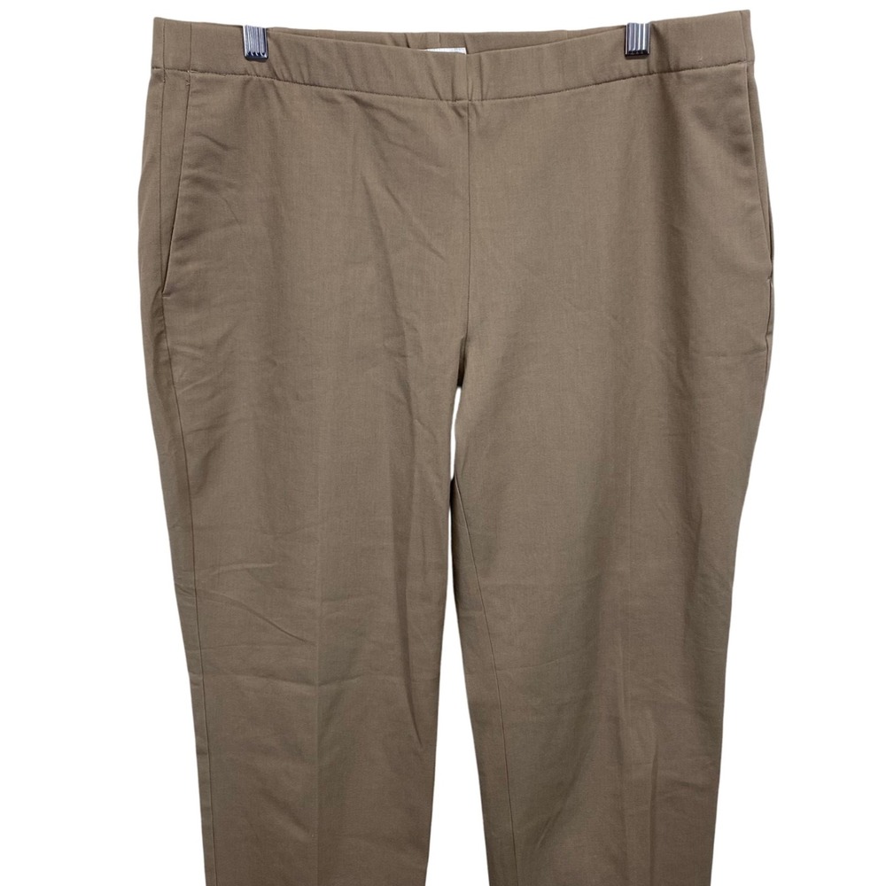 J. Jill Premium Bi-Stretch Pull-On Pants Womens 14 Career Casual Trousers